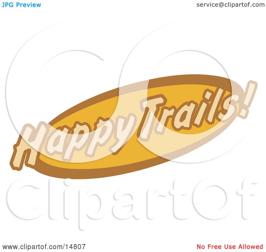happy trails clipart - photo #4