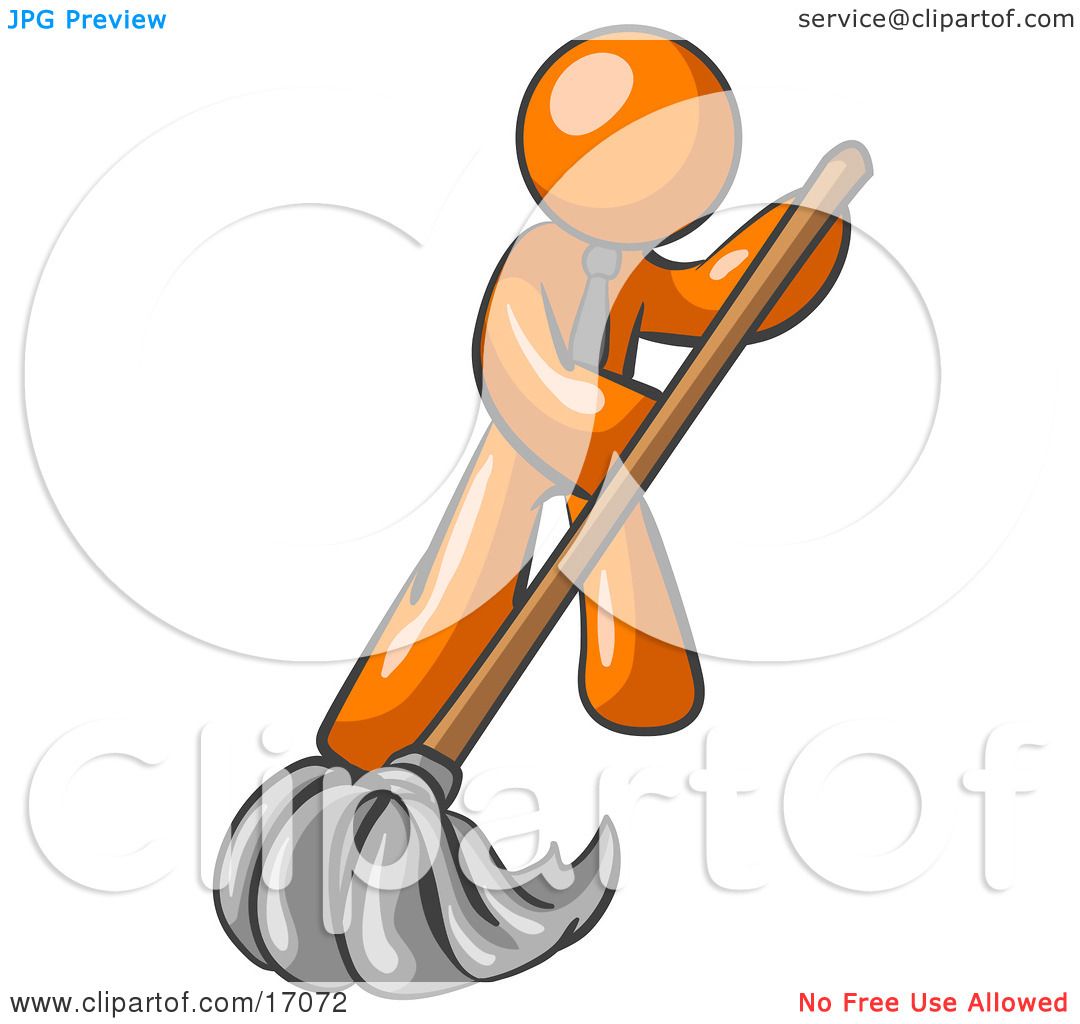 clipart man mopping floor - photo #40