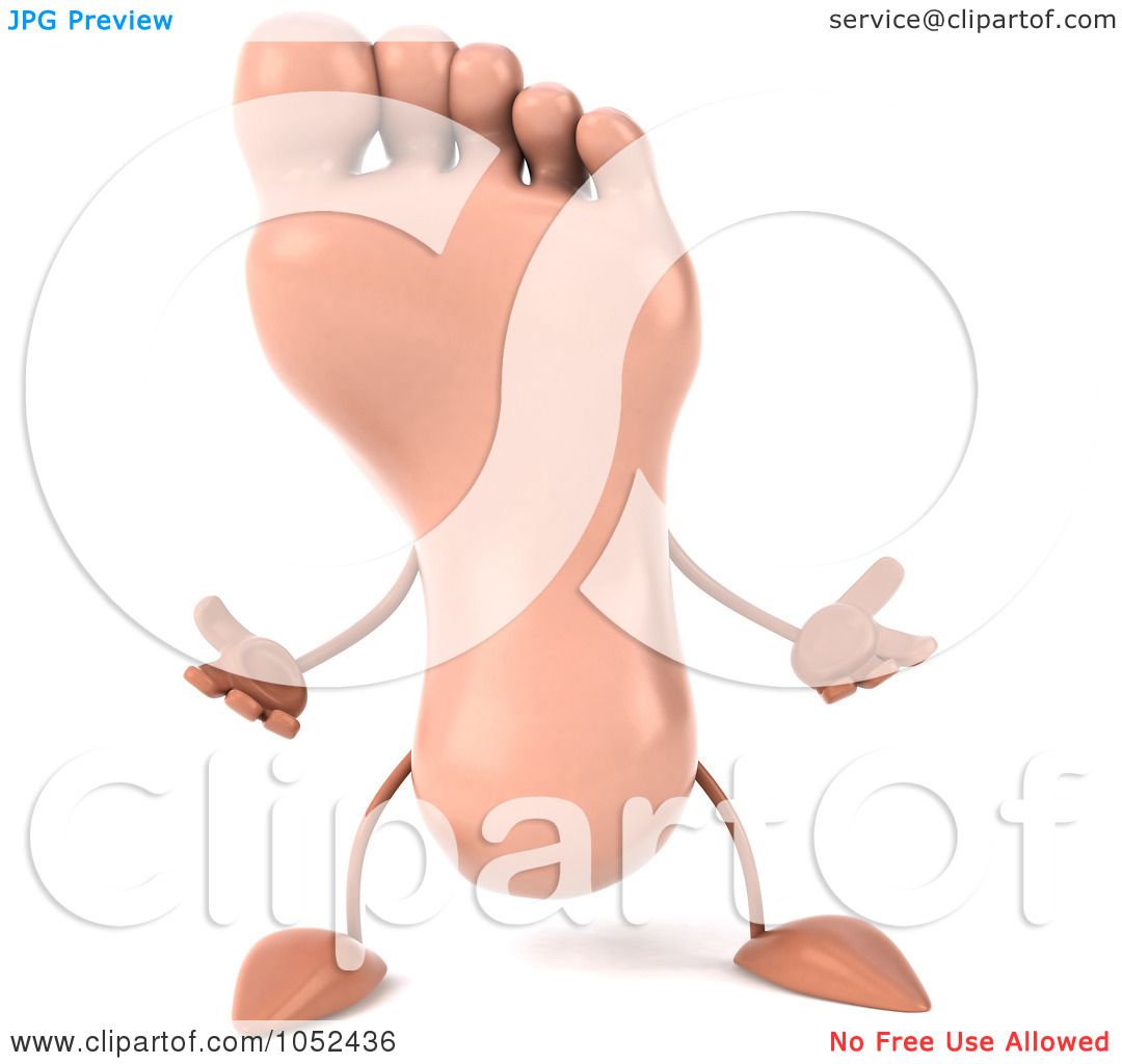 clipart human foot - photo #50