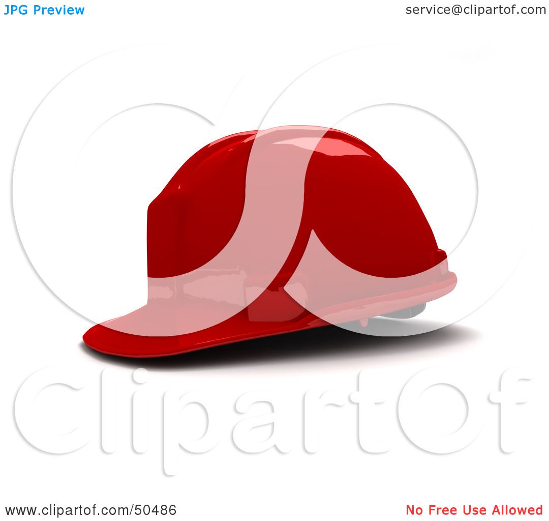 red hard hat clipart - photo #39