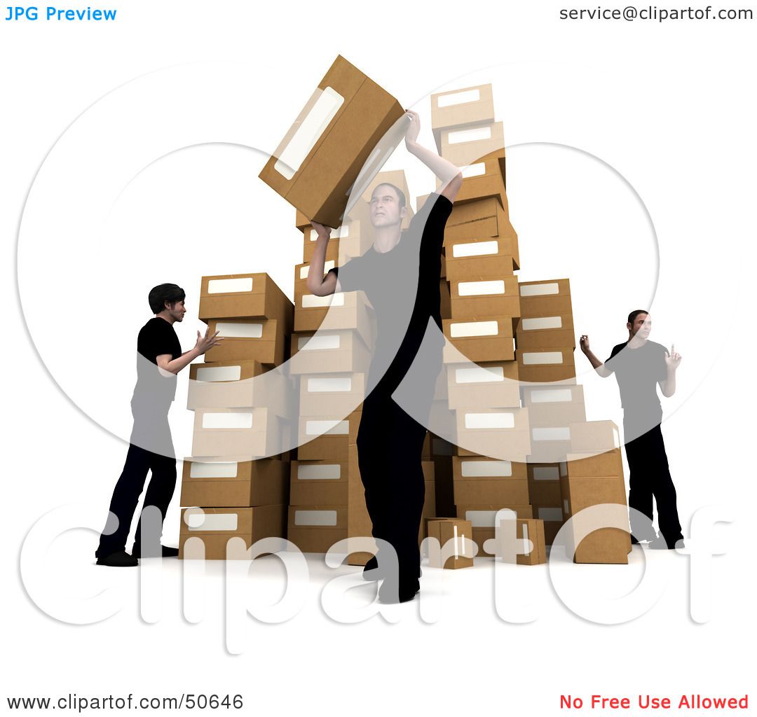 warehouse worker clipart free - photo #30