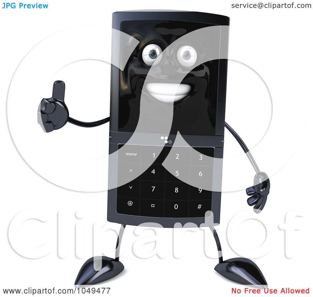 Black Cell Phone