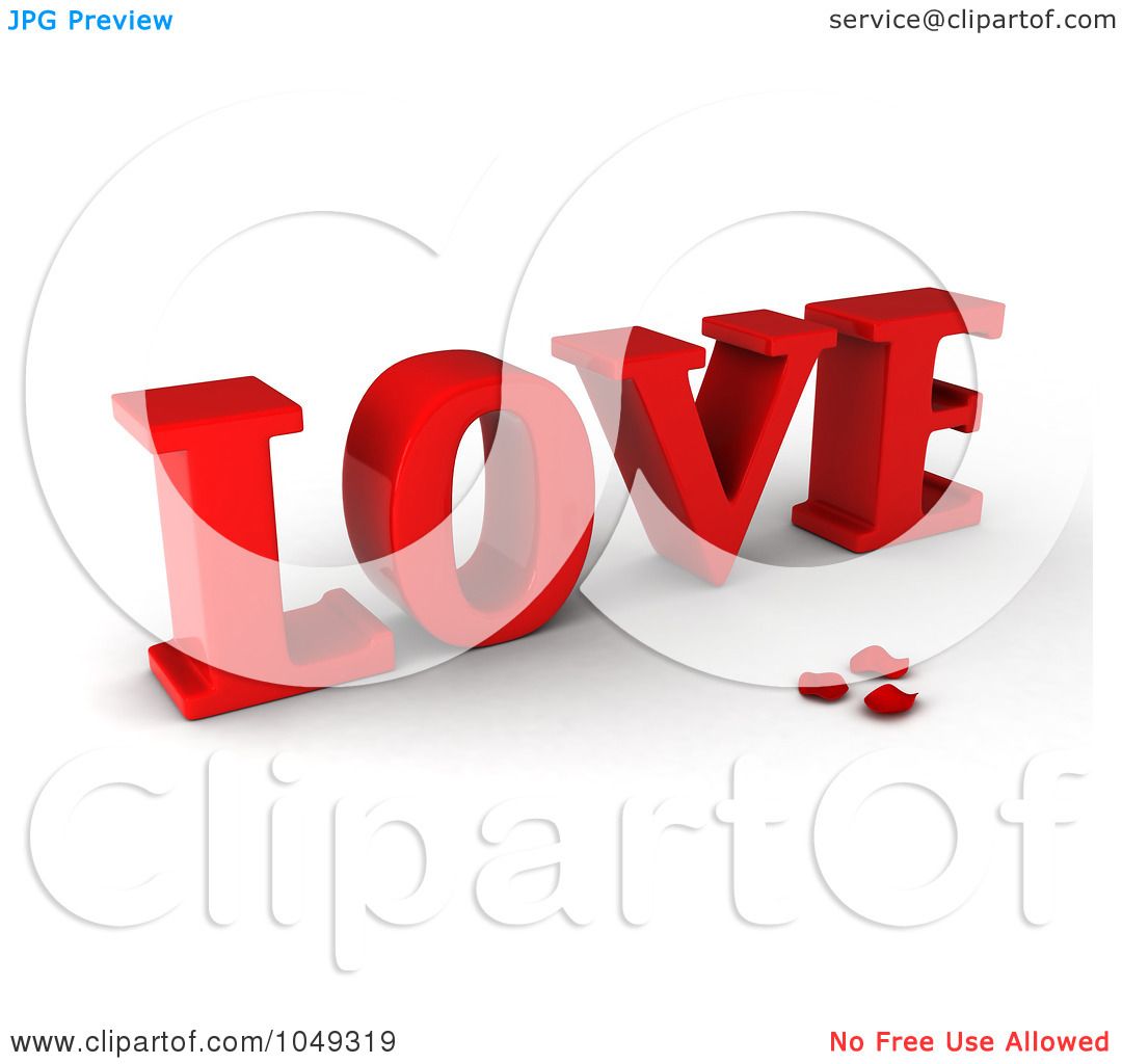 free clip art word love - photo #31
