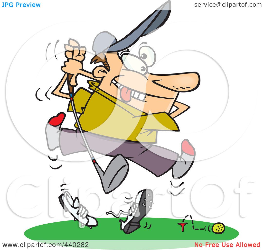 free cartoon golf clip art - photo #45