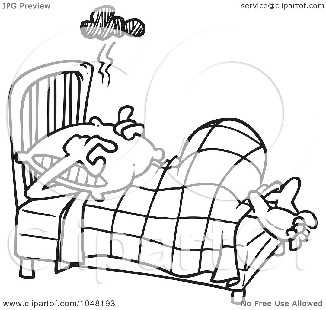 Clipart Make Bed Royalty-free (rf) clip art