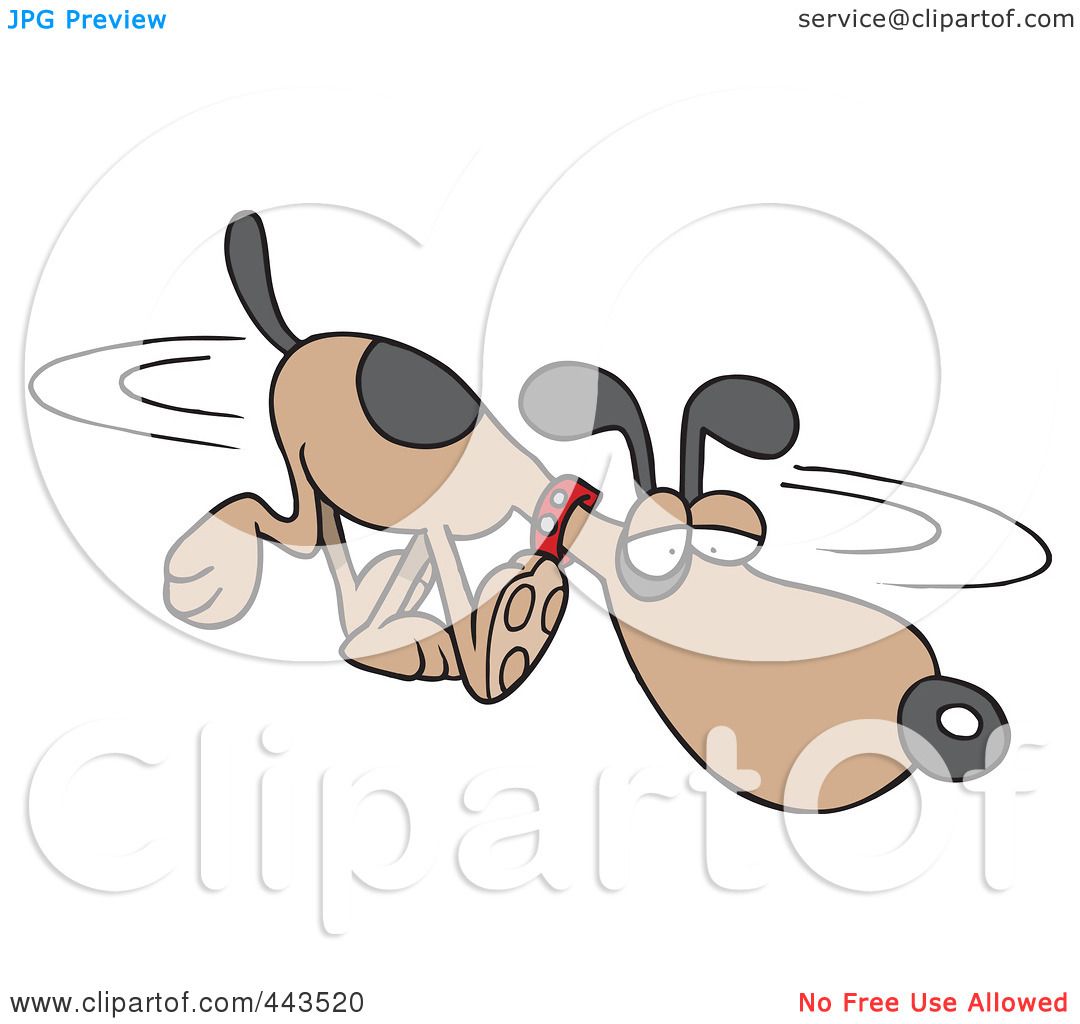 dog sniffing clipart - photo #27