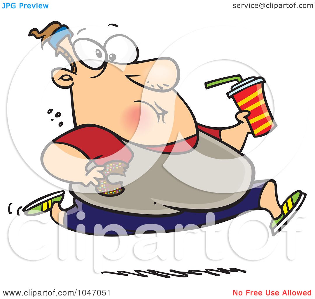 clipart fat man eating - photo #50