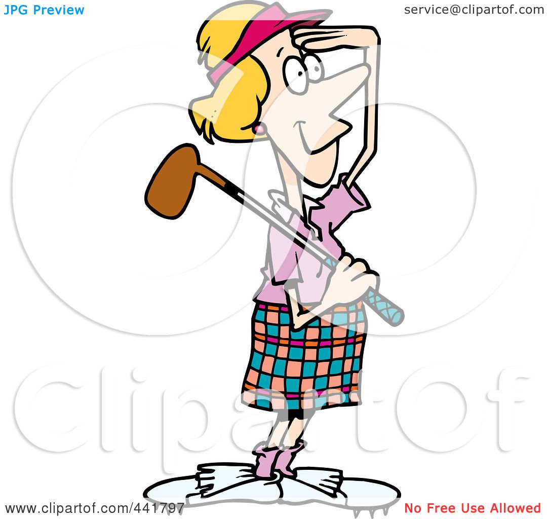 female golfer clip art - photo #35