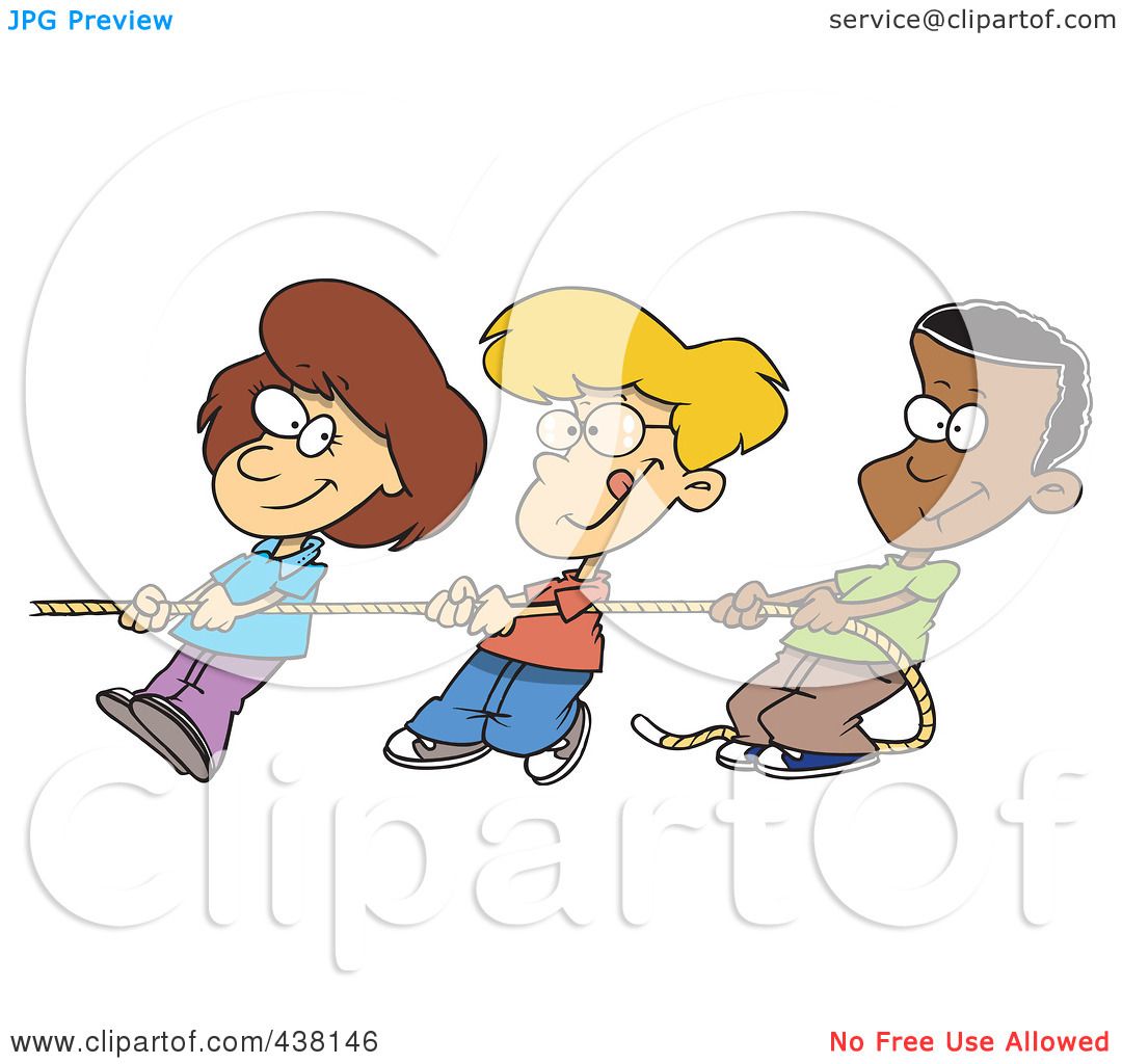 clipart man pulling rope - photo #47