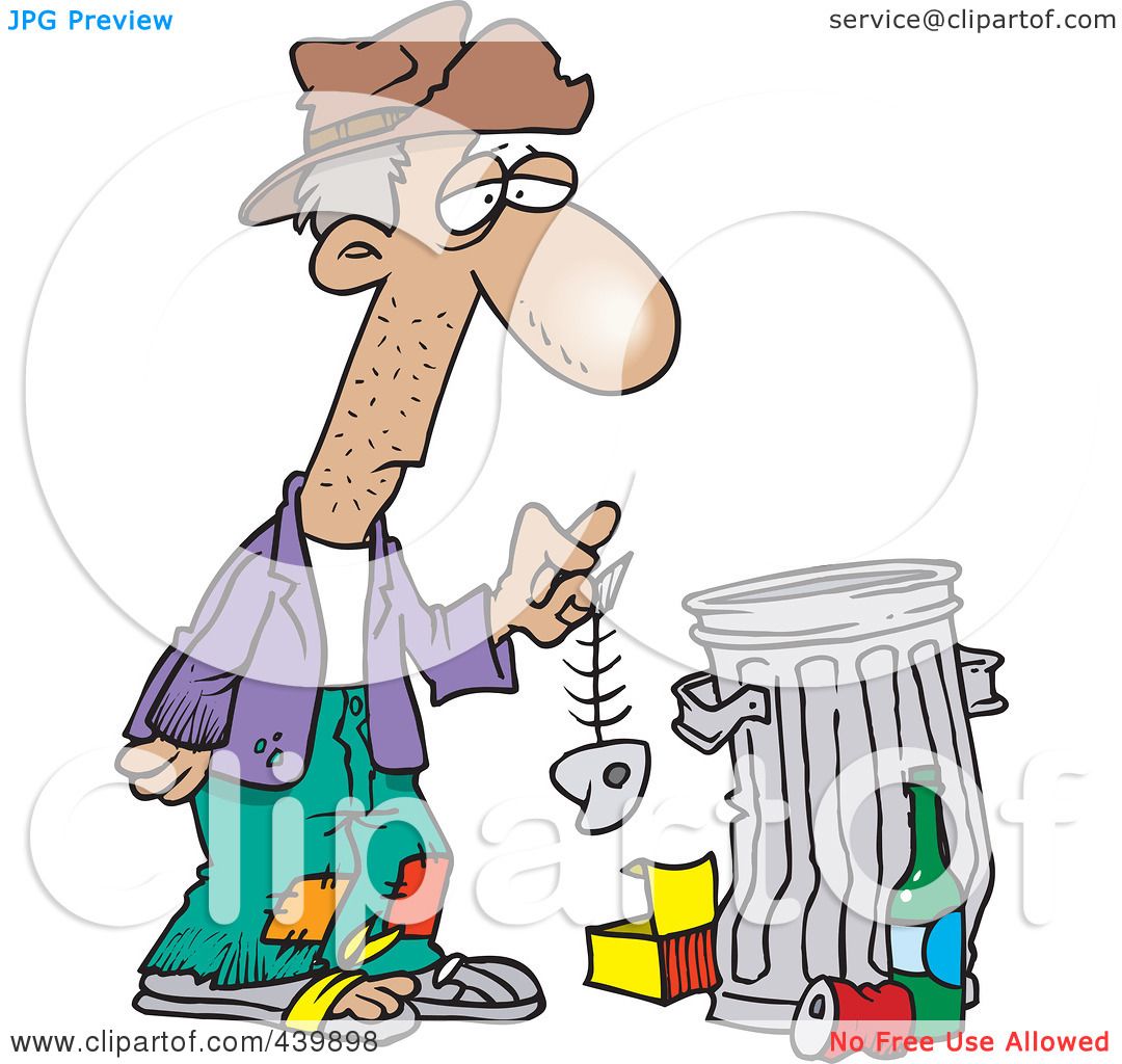 hungry man clipart - photo #39