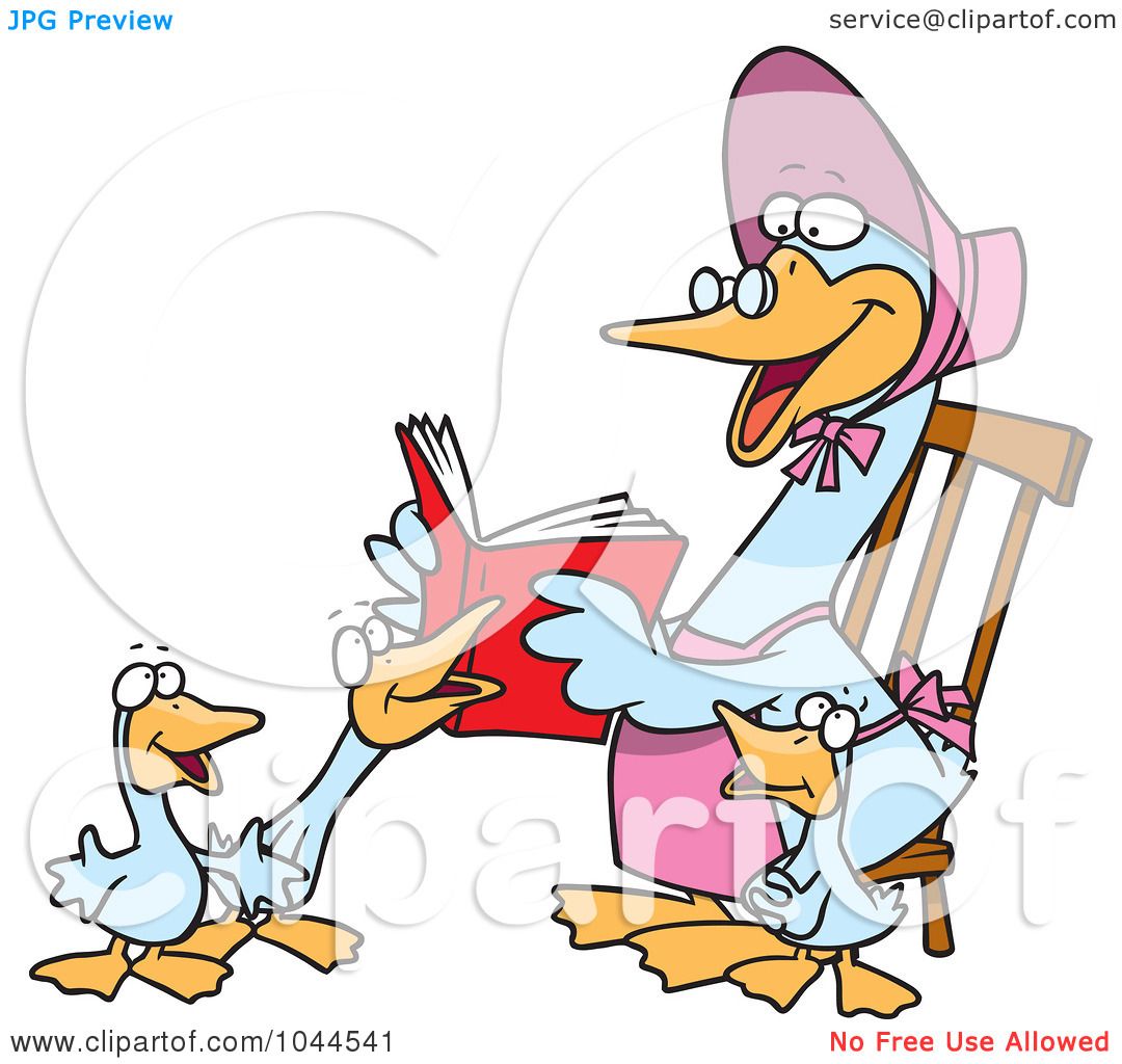 clip art of mother goose - photo #17