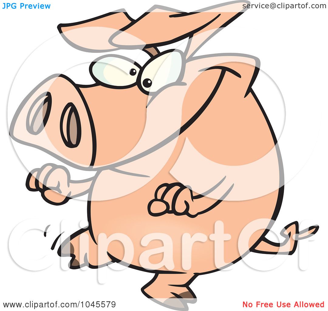 dancing pig clip art free - photo #32