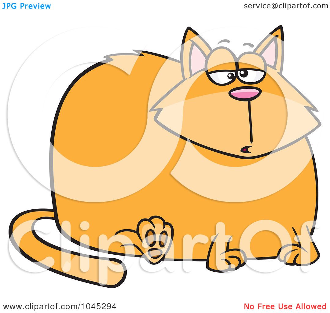 free clip art fat cat - photo #15