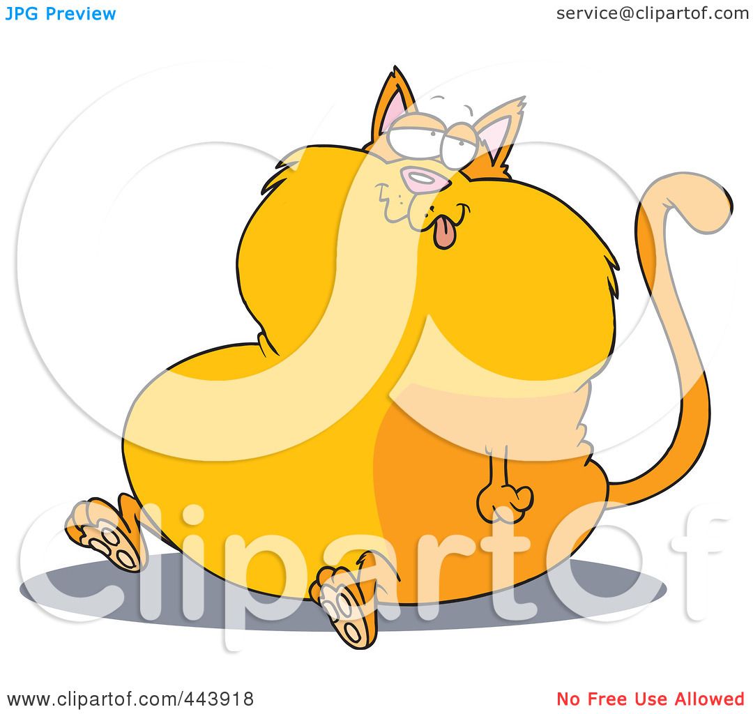 free clip art fat cat - photo #49
