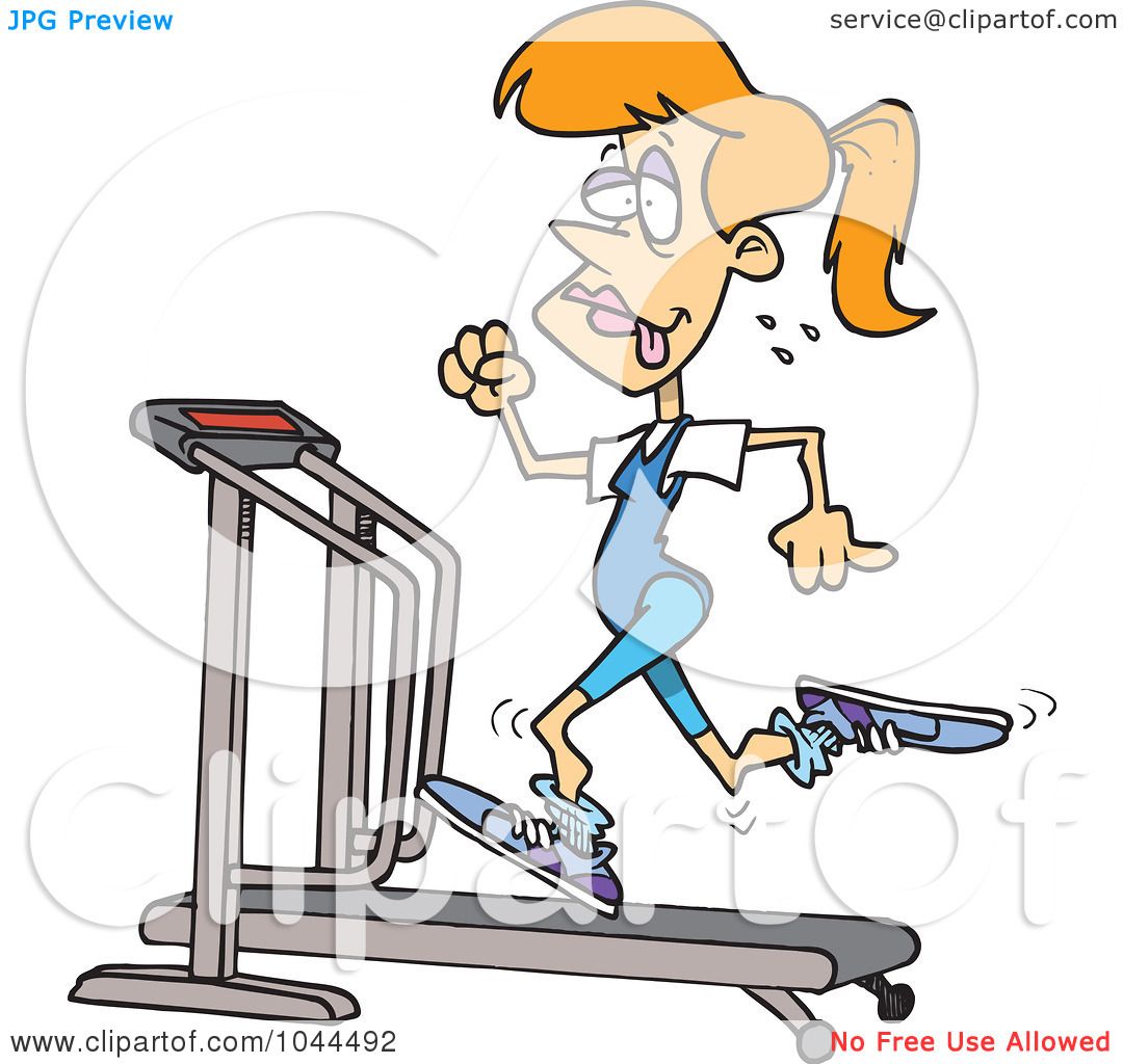 funny treadmill clipart - photo #14