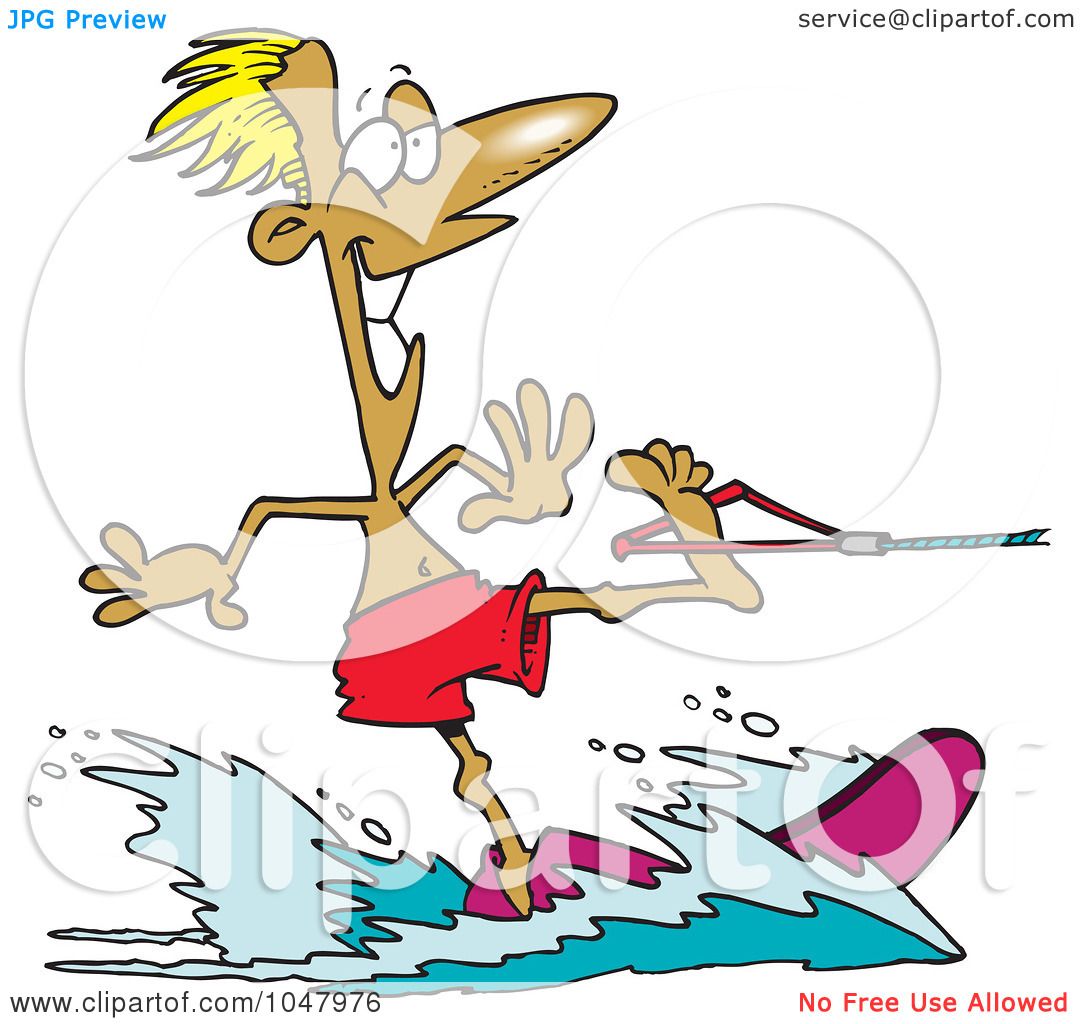 clipart water skiing - photo #28