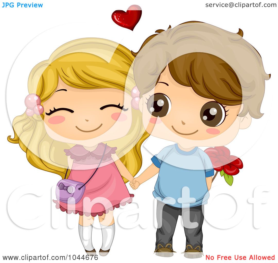 clipart boy and girl holding hands - photo #17