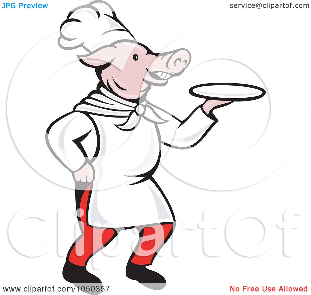 pig chef clipart - photo #47