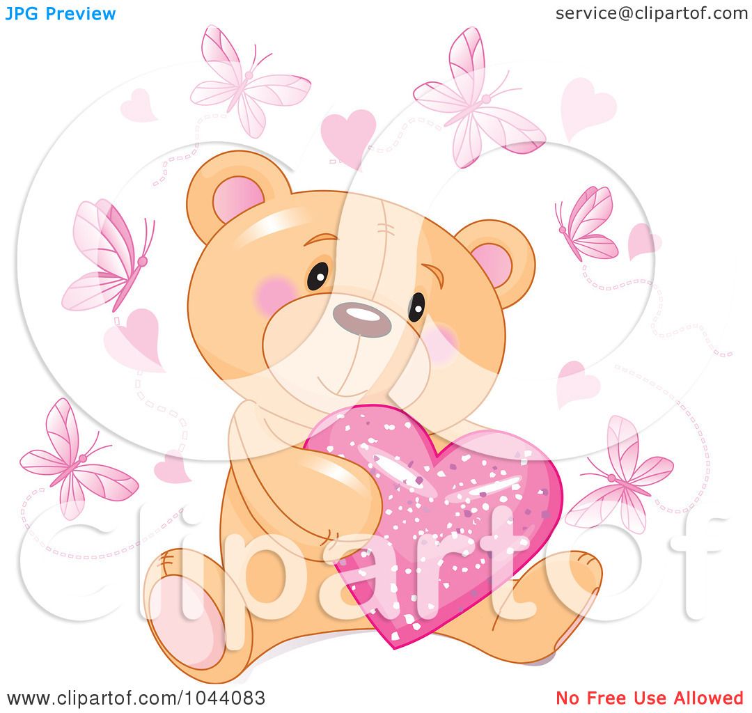 teddy bear hugs clipart - photo #49