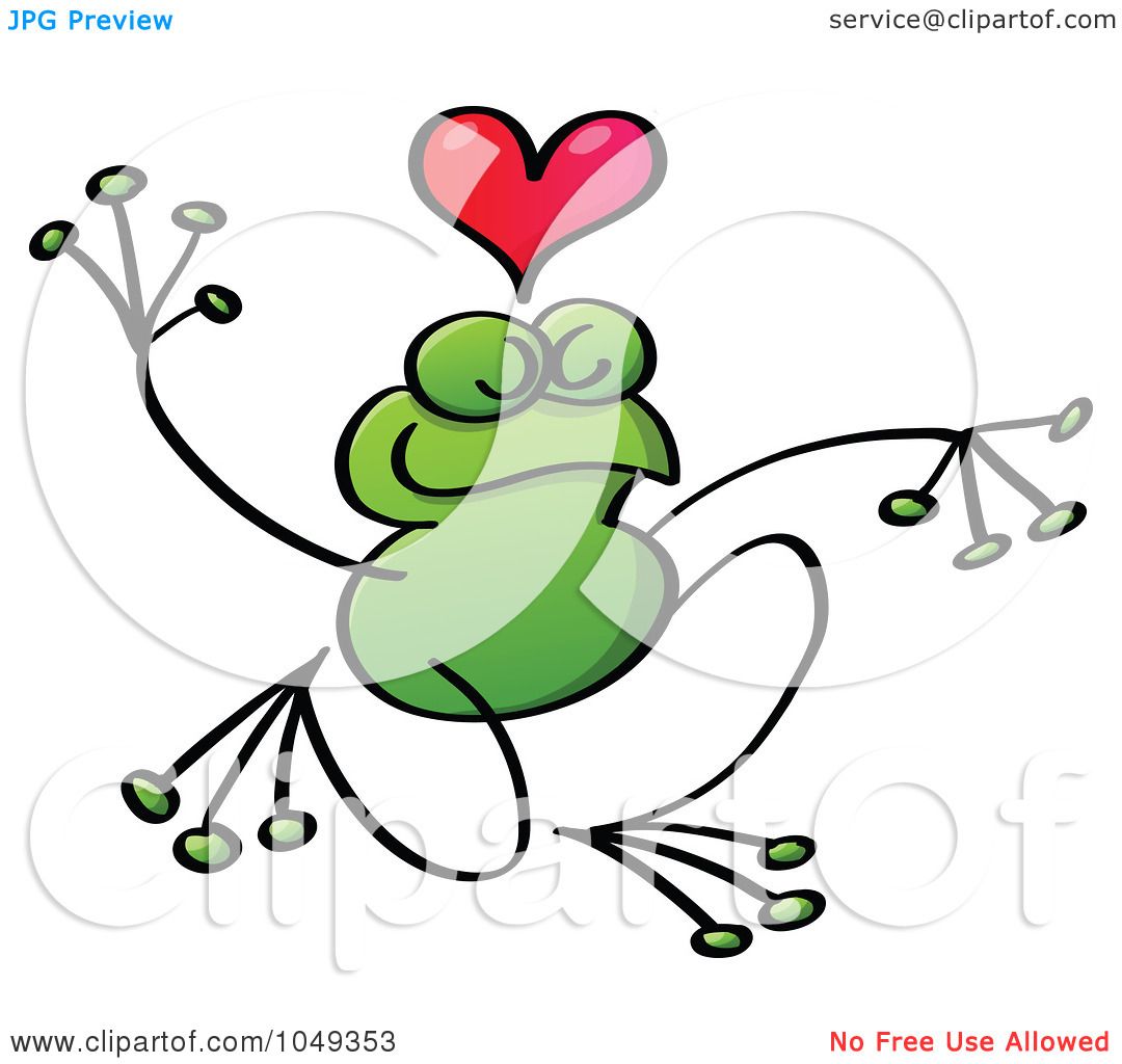 valentine frog clipart - photo #30