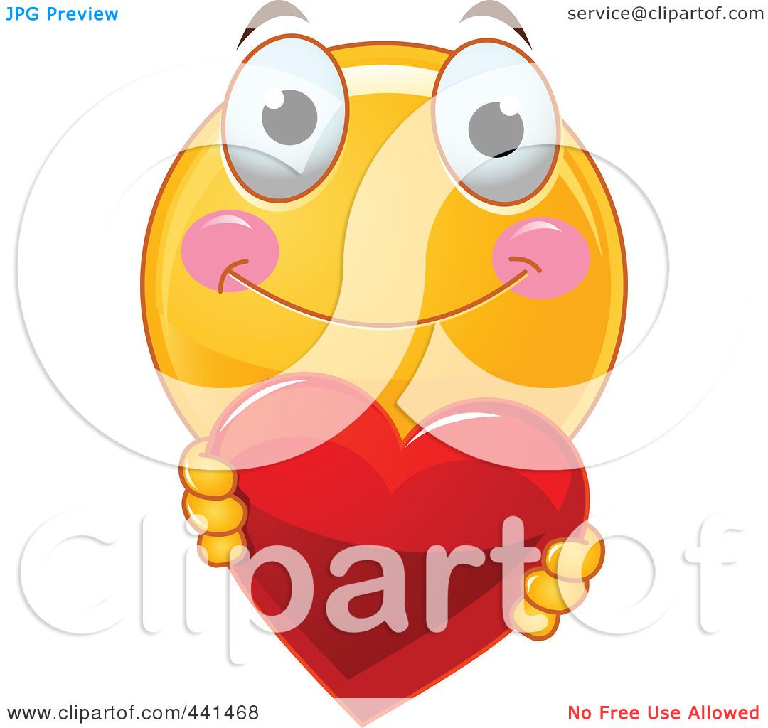 free smiley heart clipart - photo #31