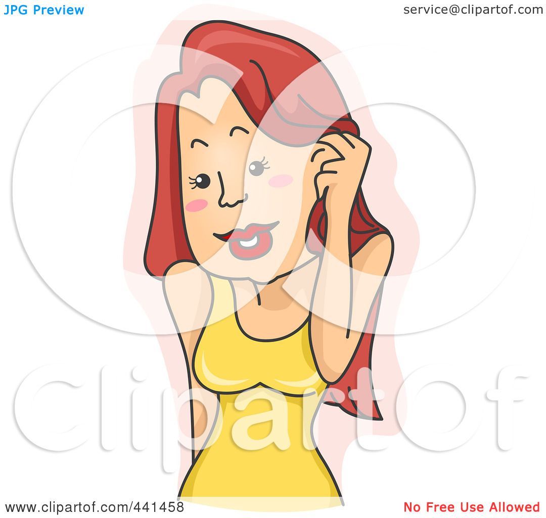 clipart blushing girl - photo #44