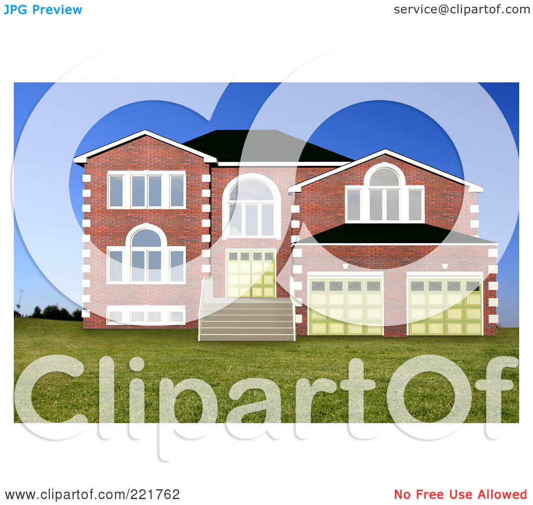 house with garage clipart - photo #30