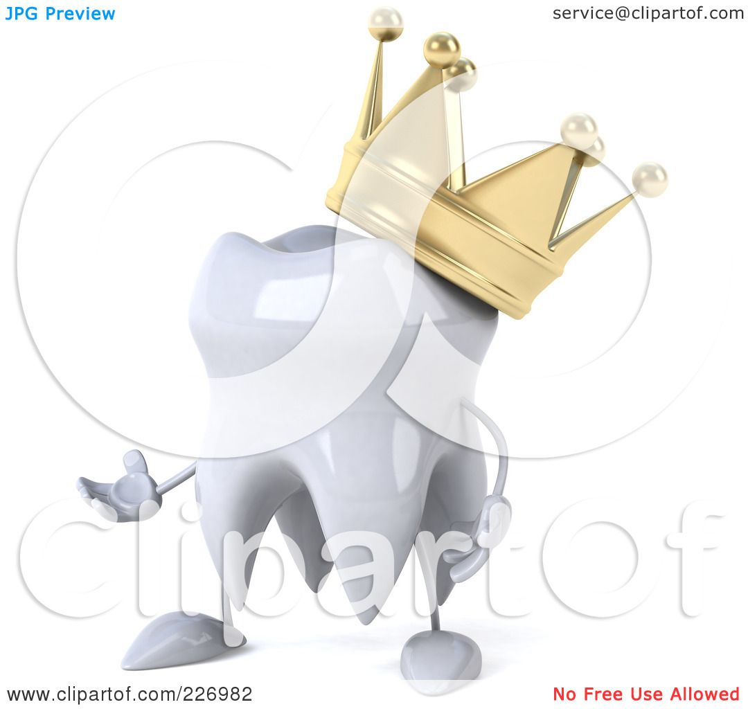 tooth crown clip art - photo #16