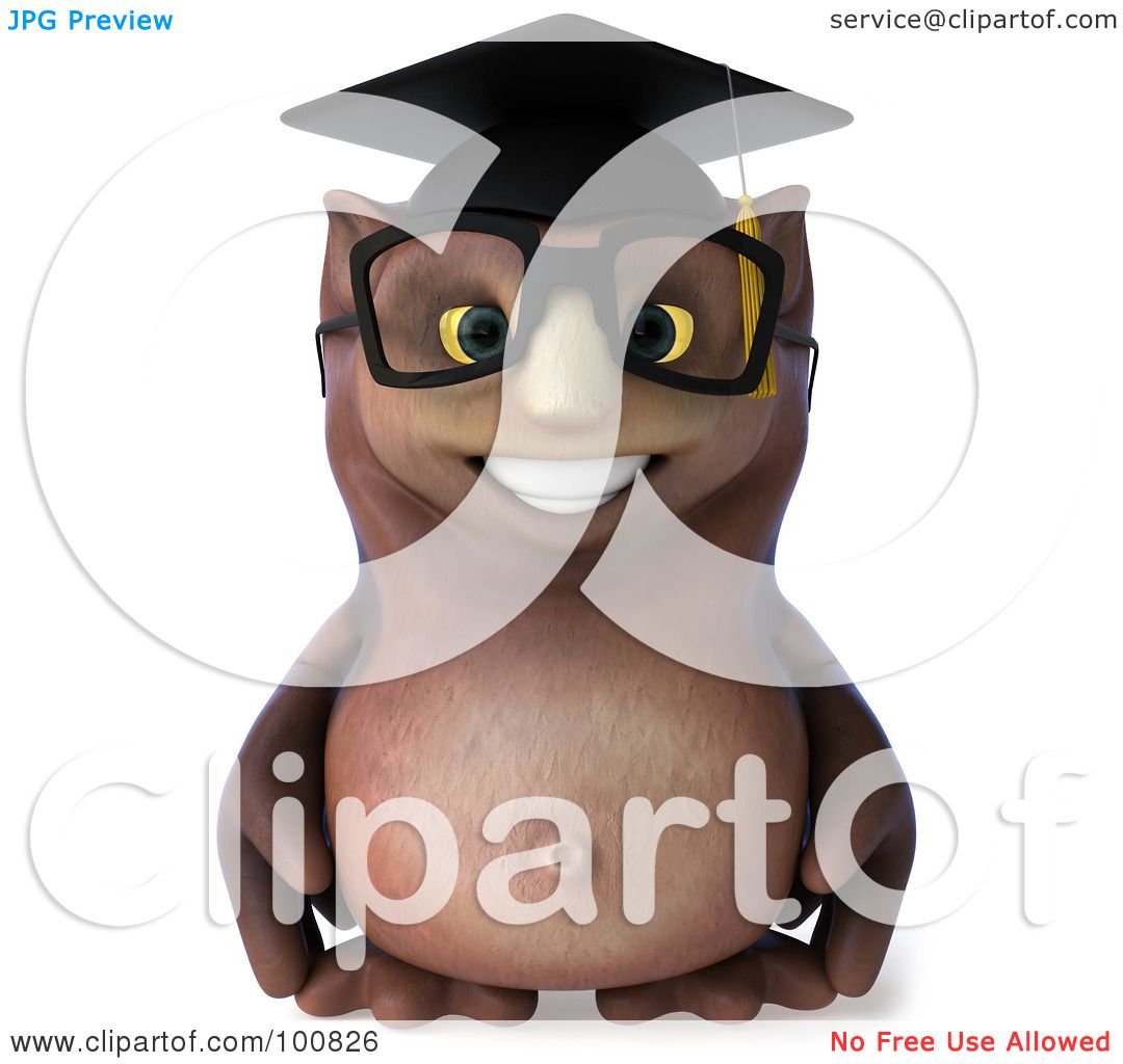 owl professor clipart - photo #46
