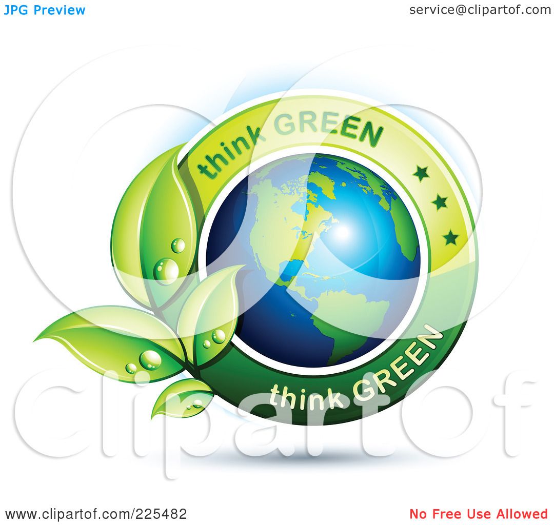 think green clipart free - photo #30