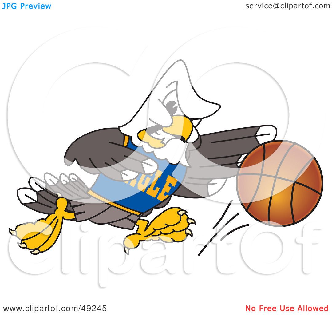 eagle basketball clipart - photo #43