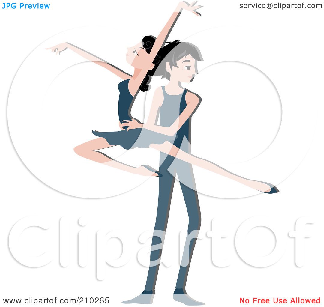 ballet couple dancing