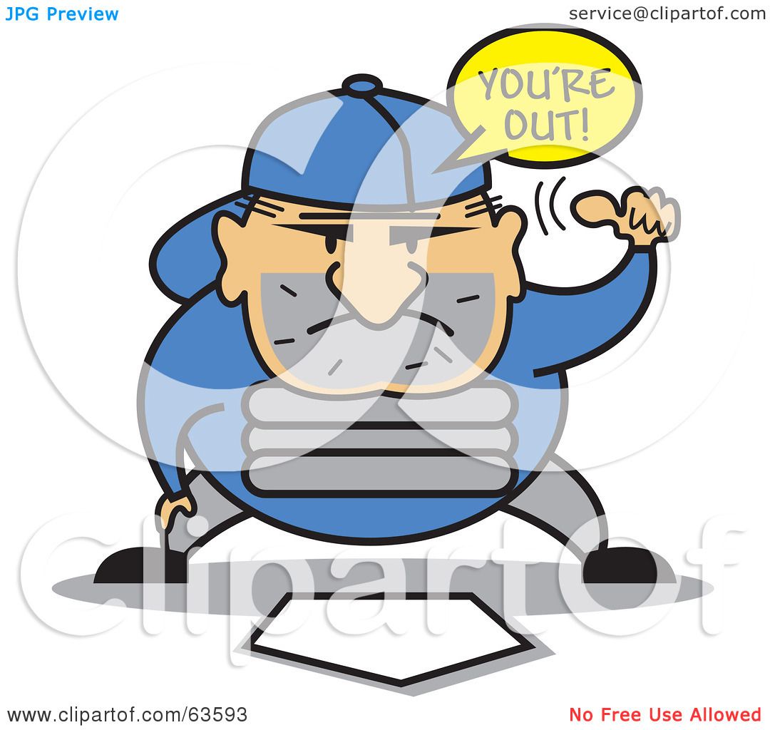 clipart pictures baseball umpire - photo #18