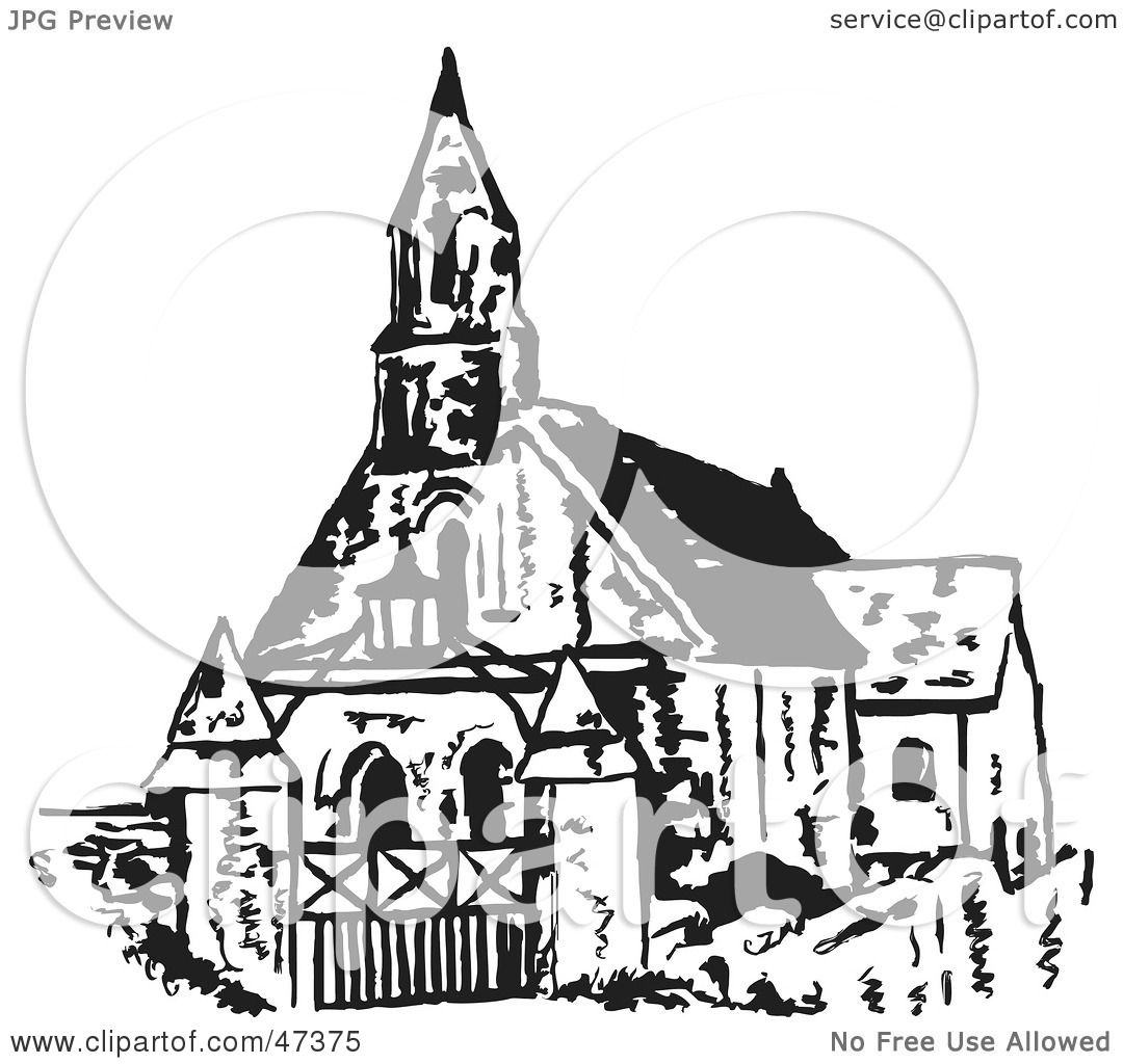 free sunday school clipart black and white - photo #10