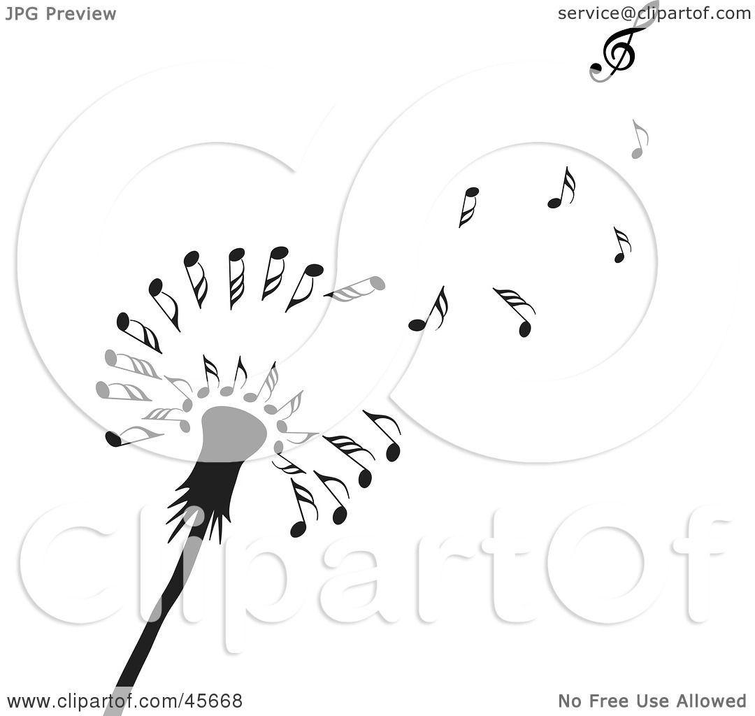 clip art floating music notes - photo #1