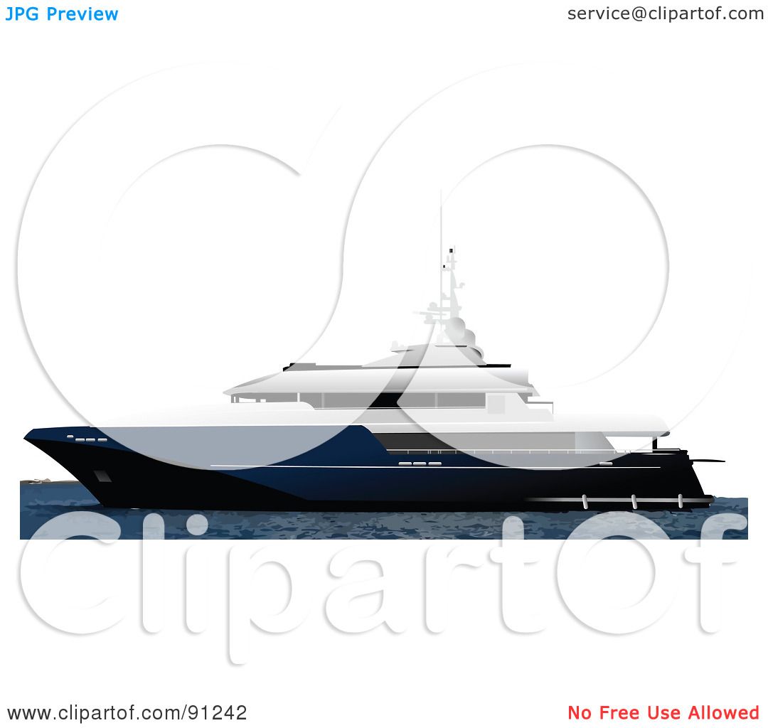 yacht clipart black and white - photo #47
