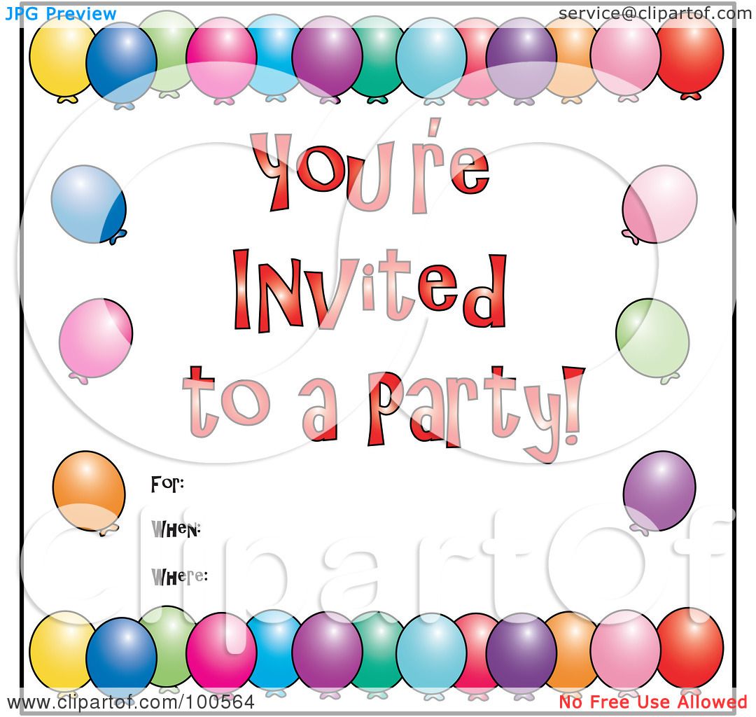 you're invited clipart free - photo #50