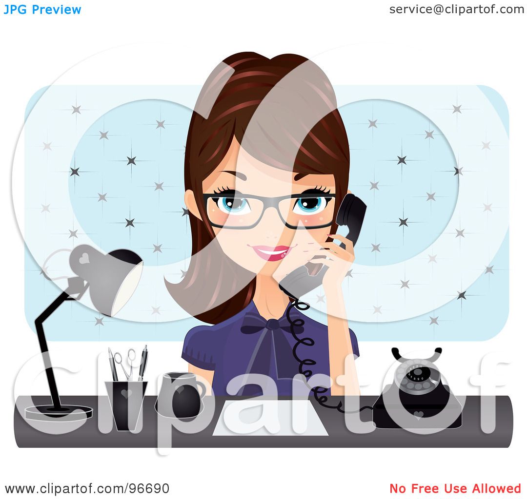 funny receptionist clipart - photo #35