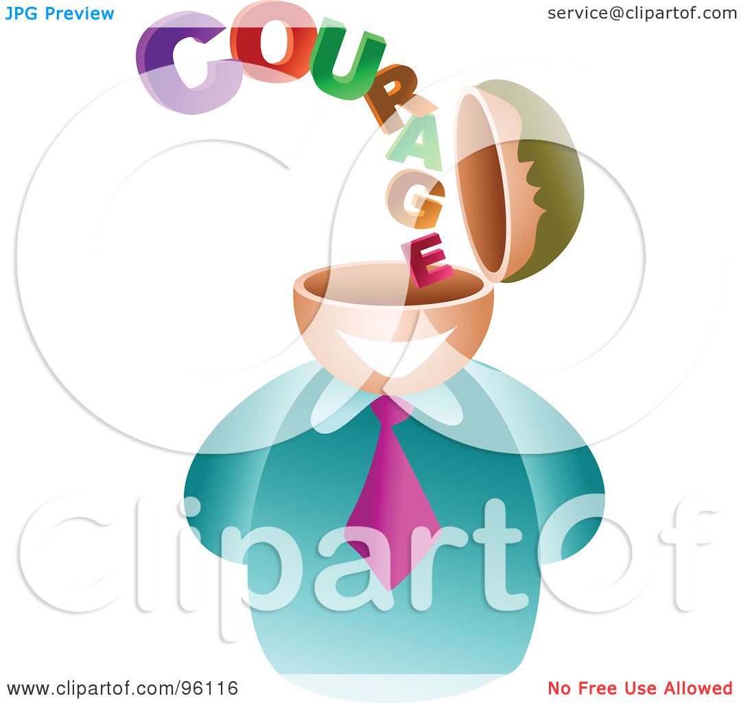 courage clipart illustrations - photo #11
