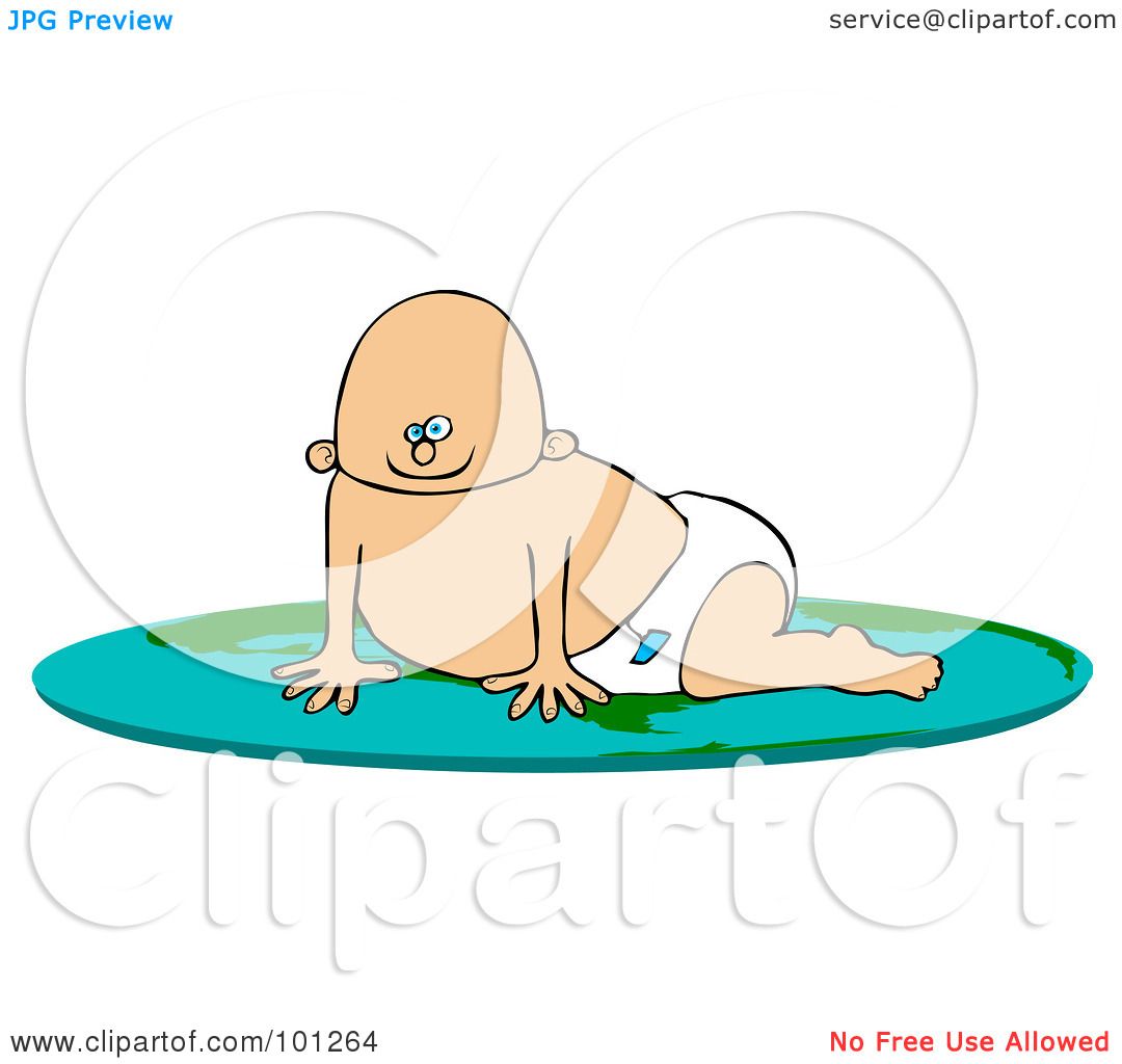 baby boy crawling clip art free - photo #44