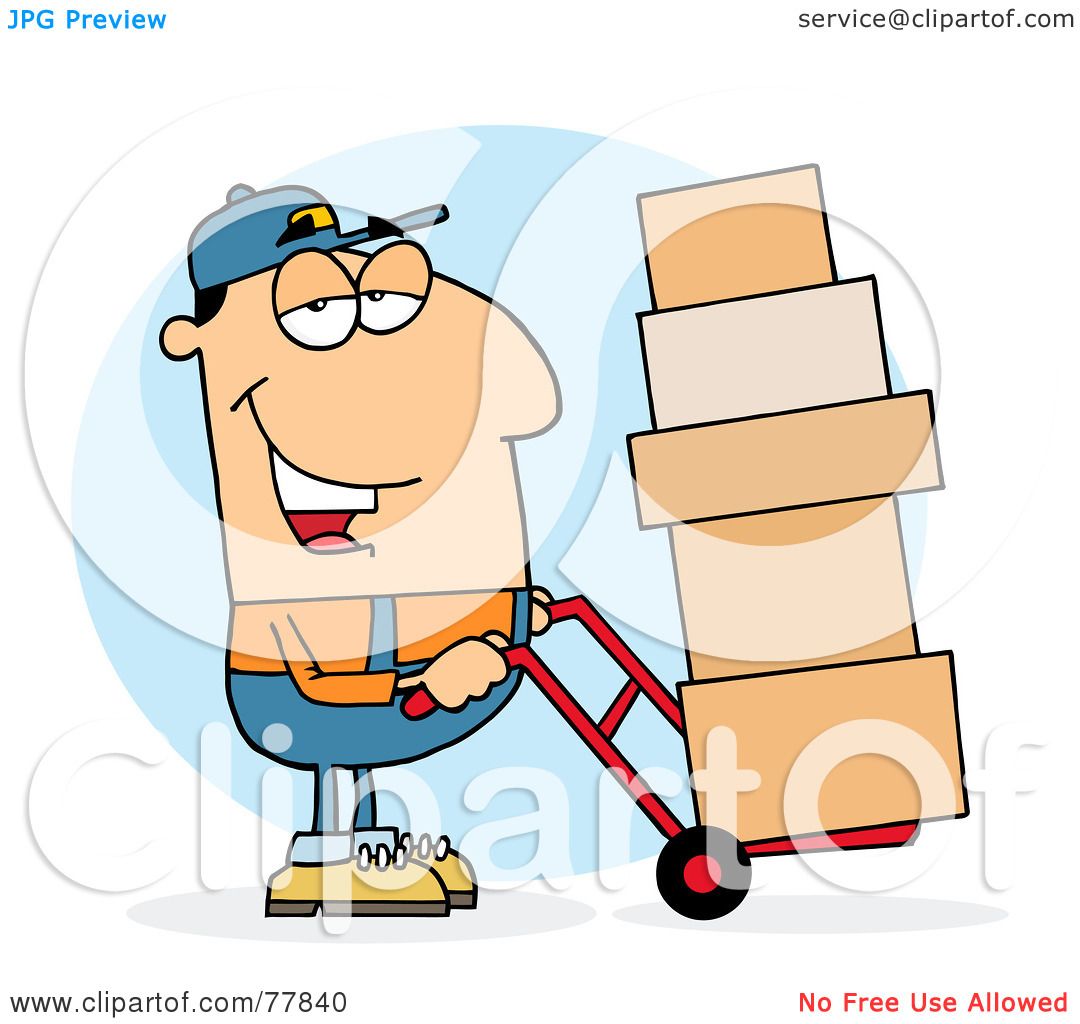 delivery man clip art free - photo #20