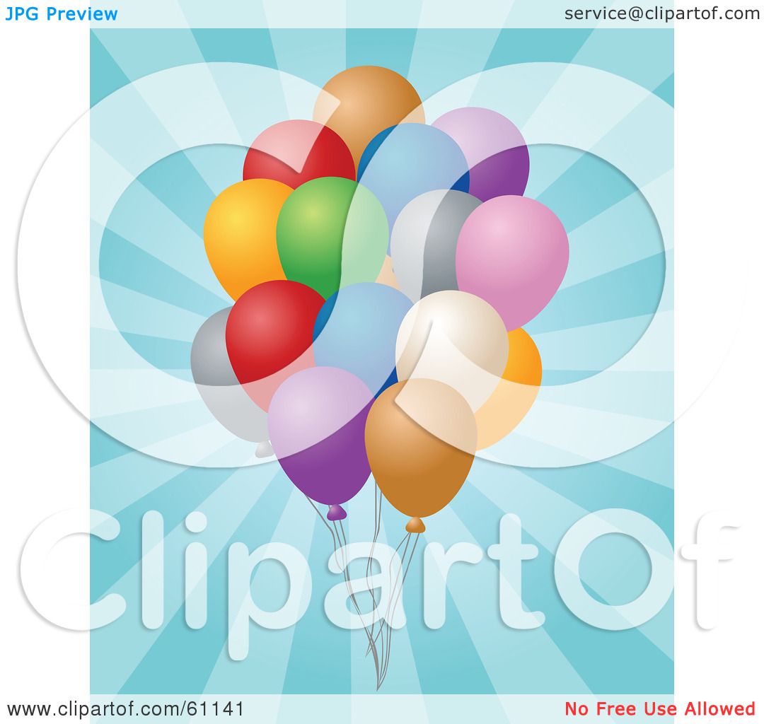 balloon cluster clipart - photo #21