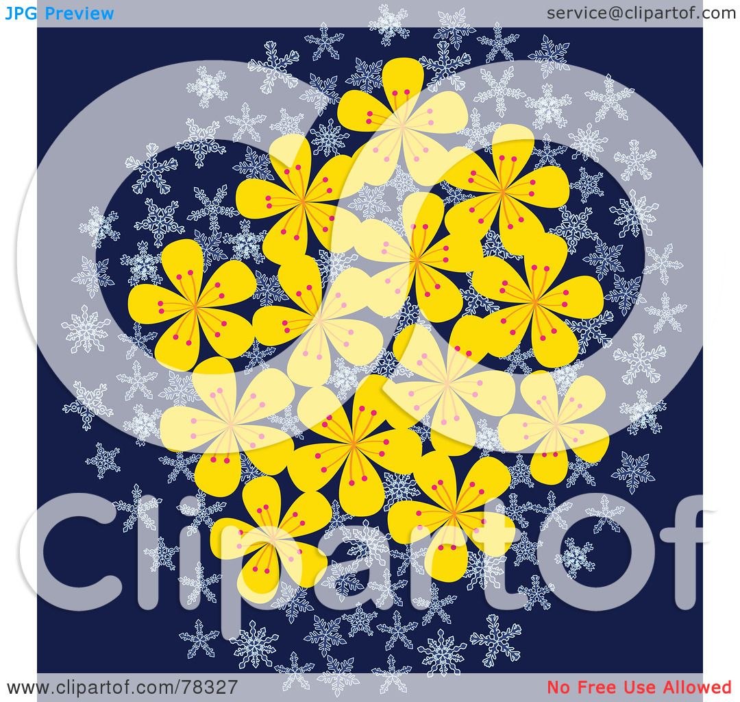 yellow snowflake clipart - photo #33