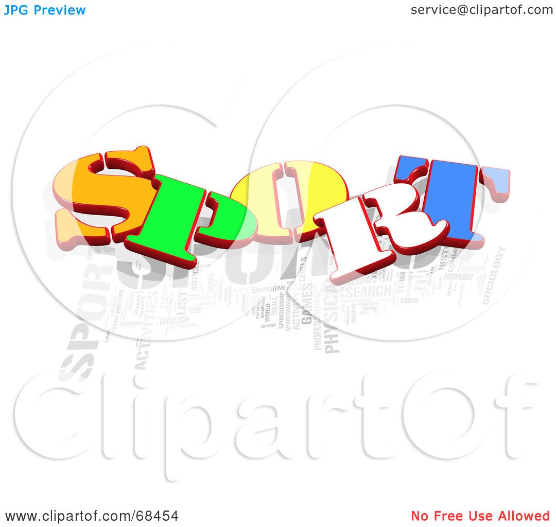 clipart word sport - photo #5