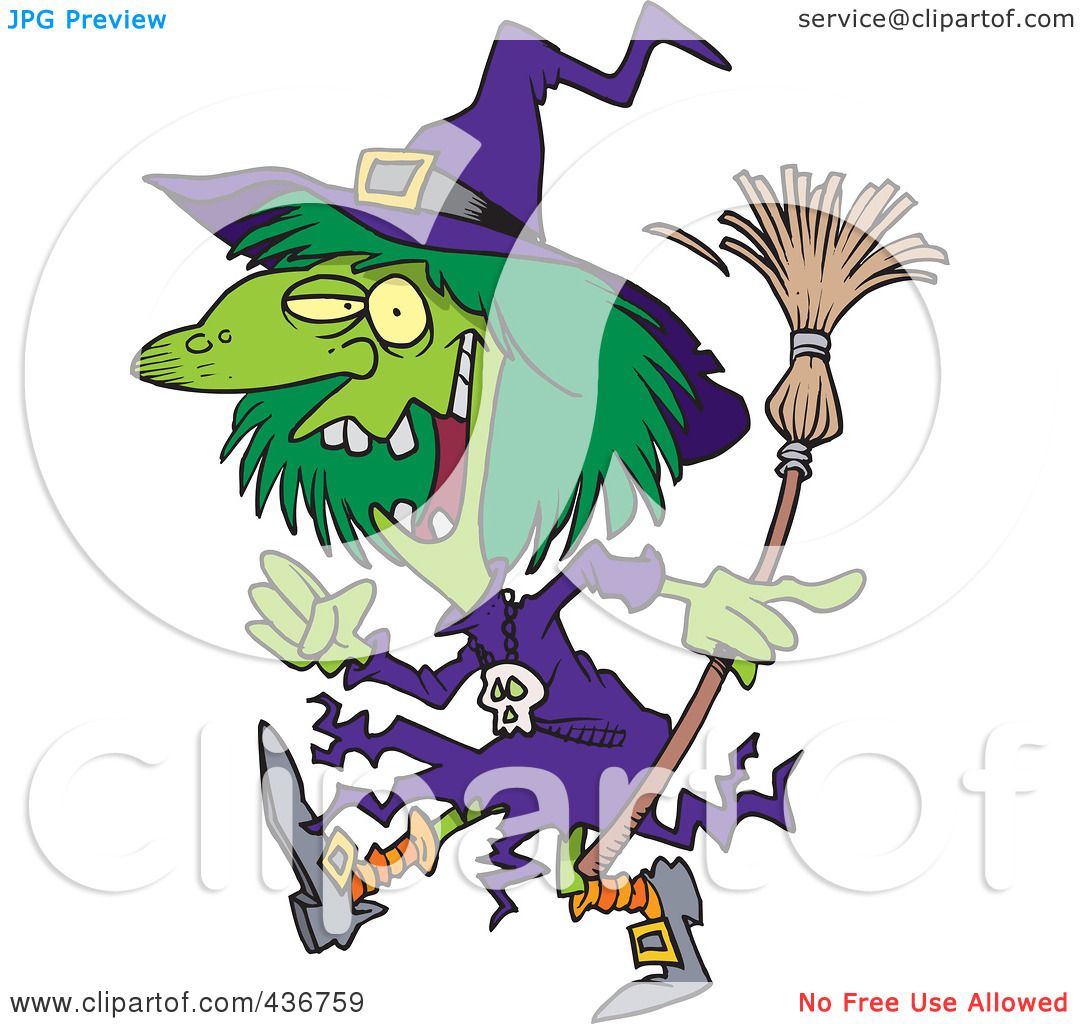 green witch clipart - photo #6