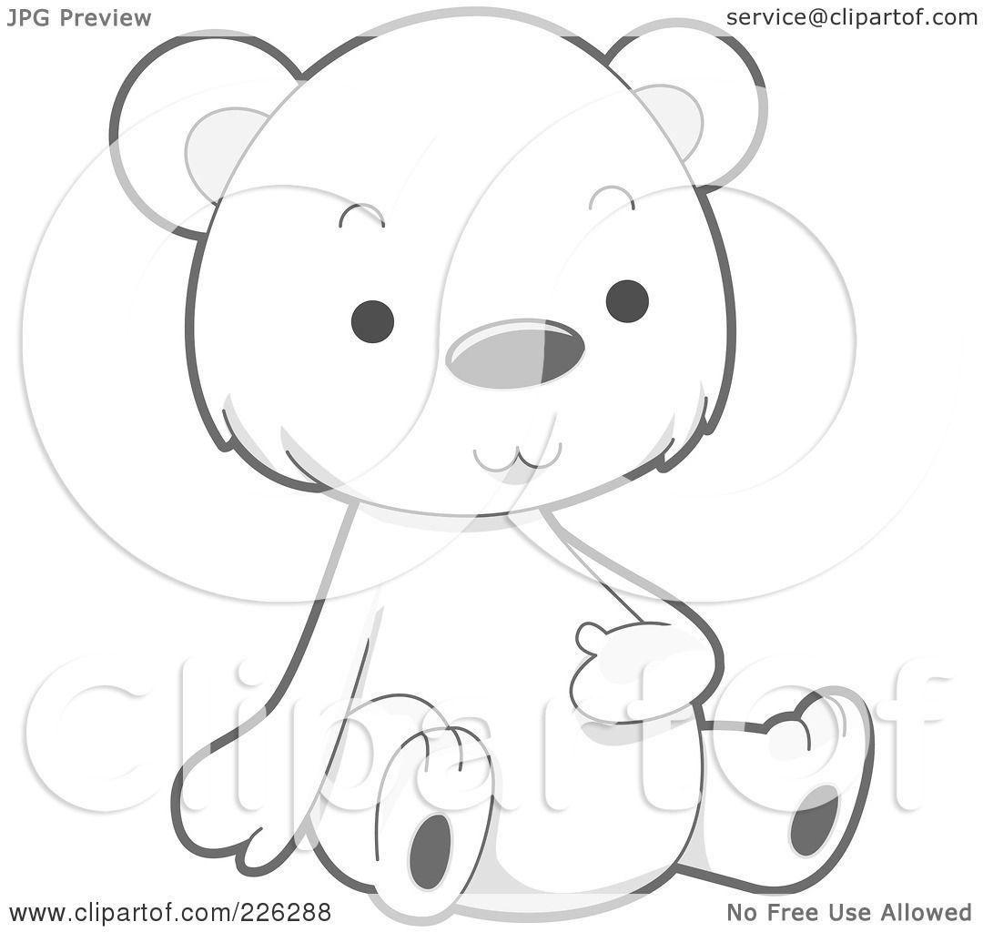 bear polar baby cute belly rubbing illustration clipart royalty rf bnp studio regarding notes