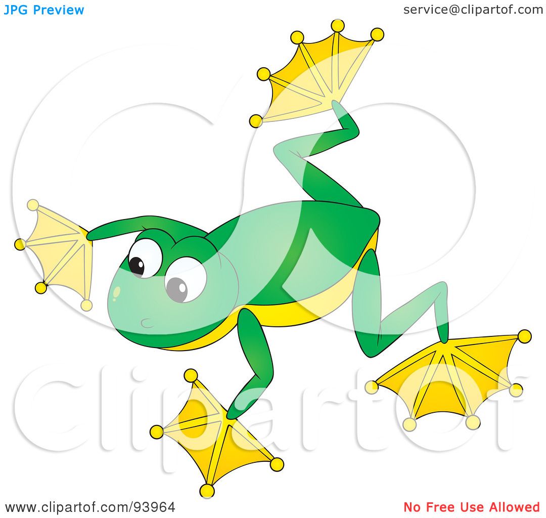 yellow frog clipart - photo #39