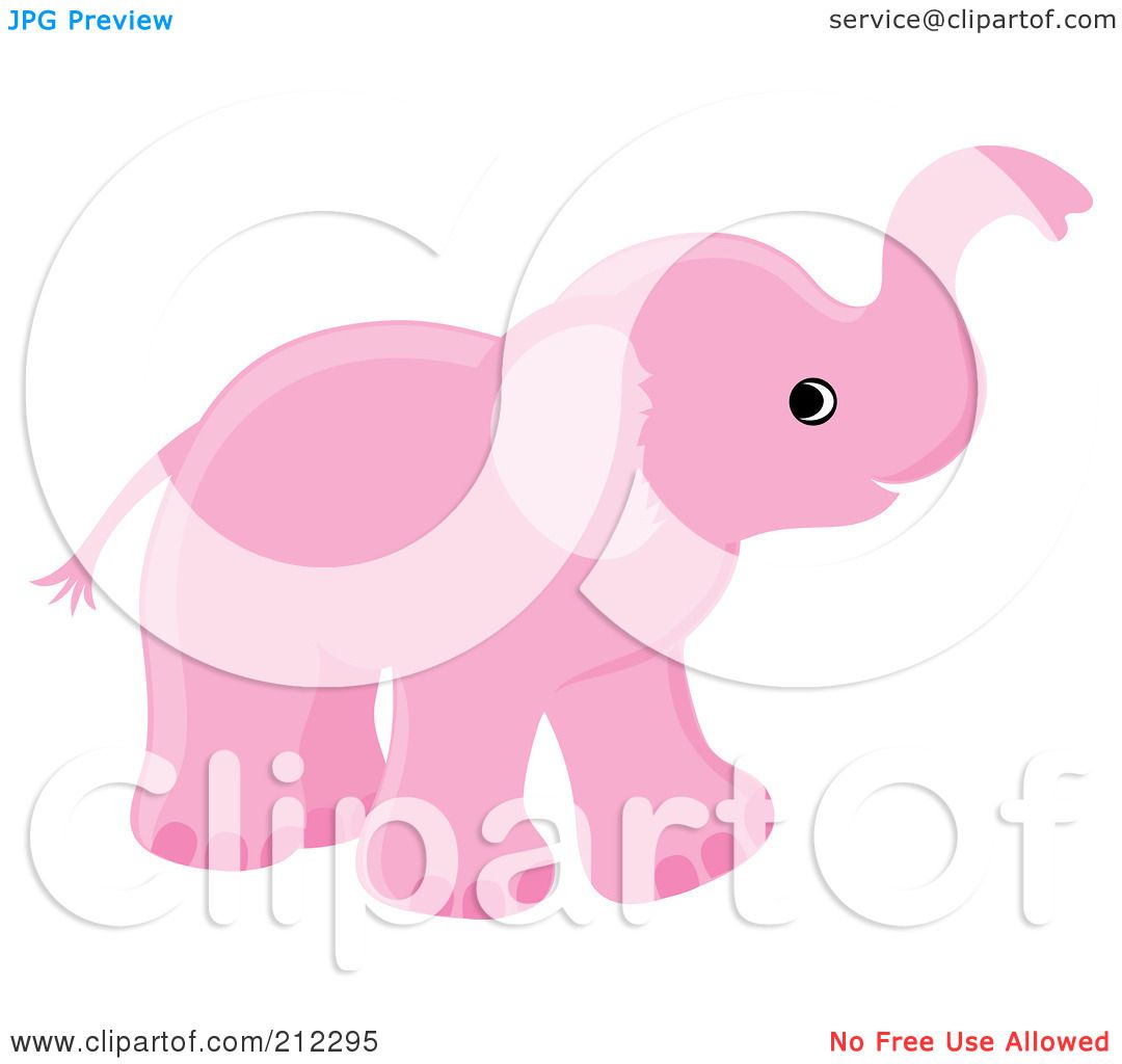pink elephant clip art free - photo #36