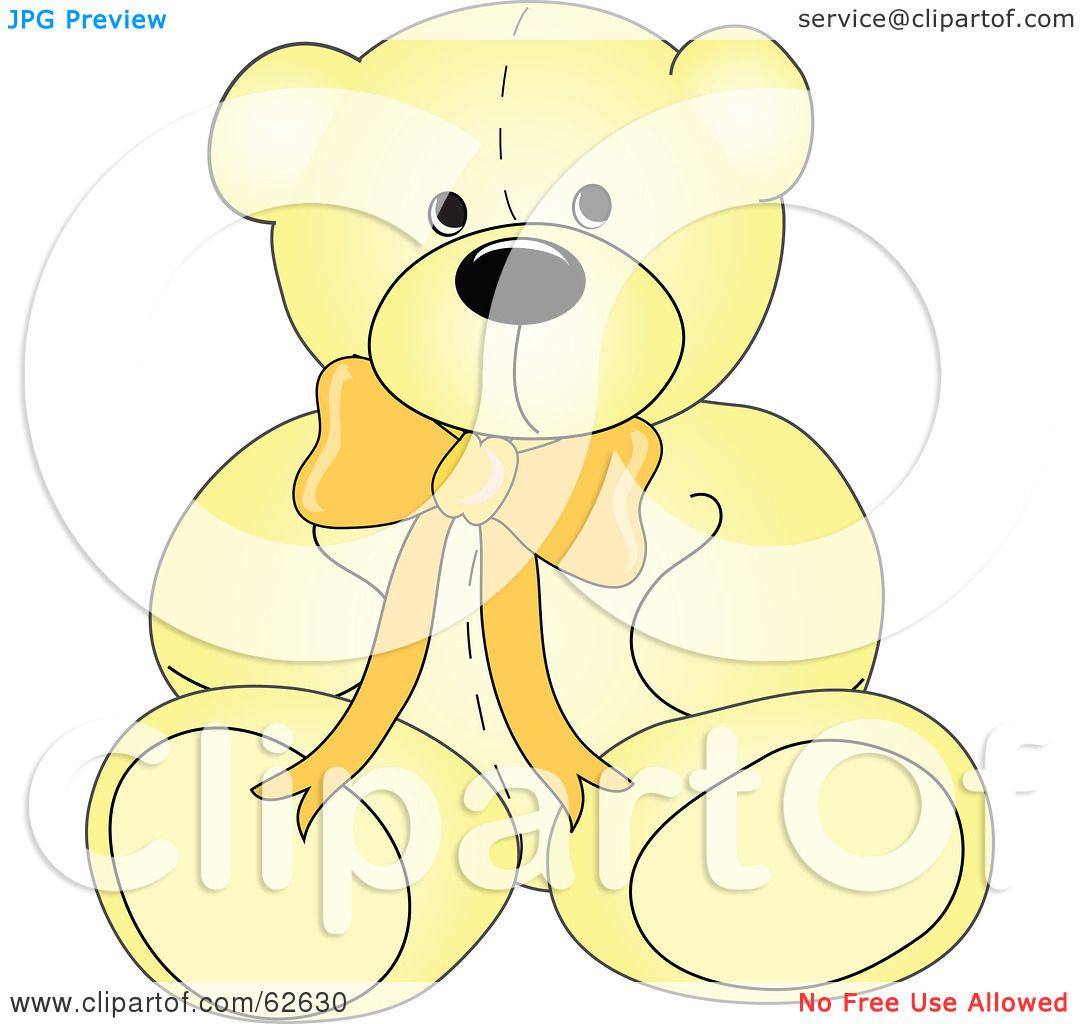 yellow bear clipart - photo #29
