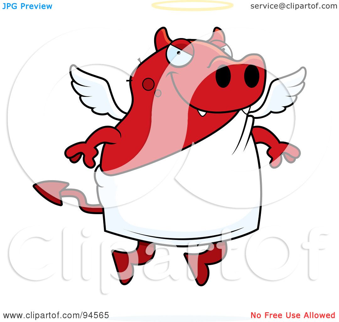 angel and devil clipart free - photo #15